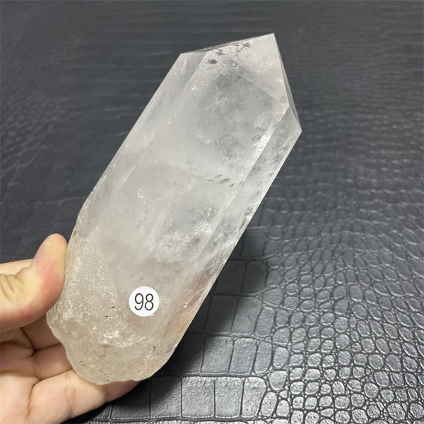 Clear Lemurian Seed Quartz Point-ToShay.org