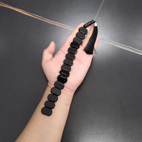 Black Agate Tasbih-ToShay.org