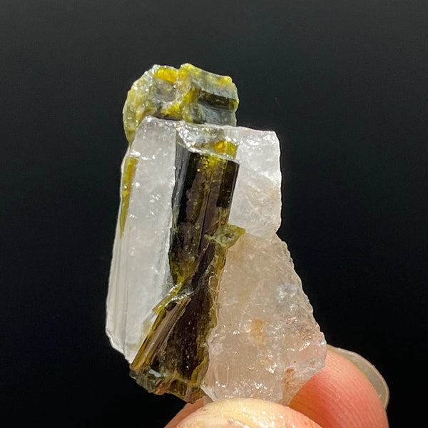 Green Tourmaline Crystal-ToShay.org