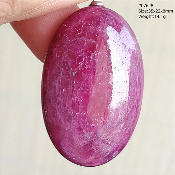 Red Ruby Zoisite Pendant-ToShay.org