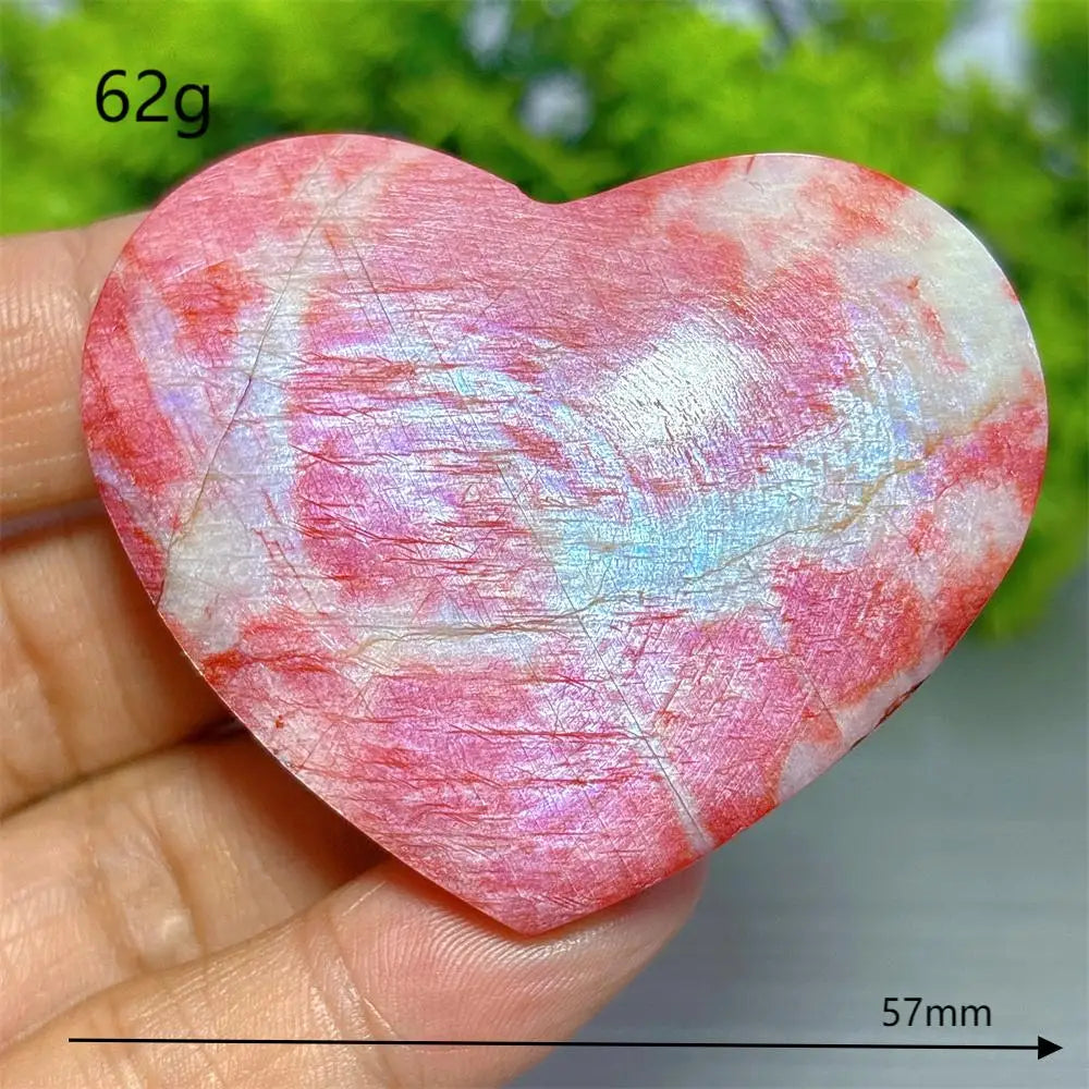 Red Moonstone Heart-ToShay.org