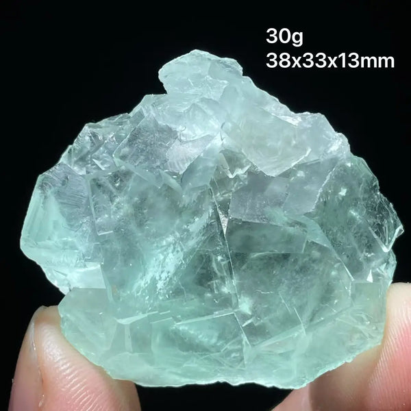 Blue Fluorite Crystal-ToShay.org