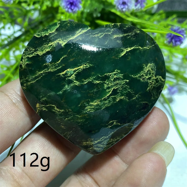 Green Emerald Stone Heart-ToShay.org