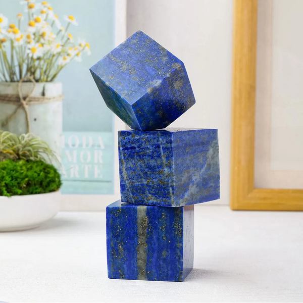Blue Lapis Lazuli Diamond-ToShay.org