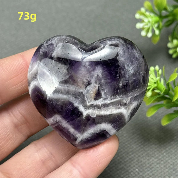 Purple Dream Amethyst Heart-ToShay.org