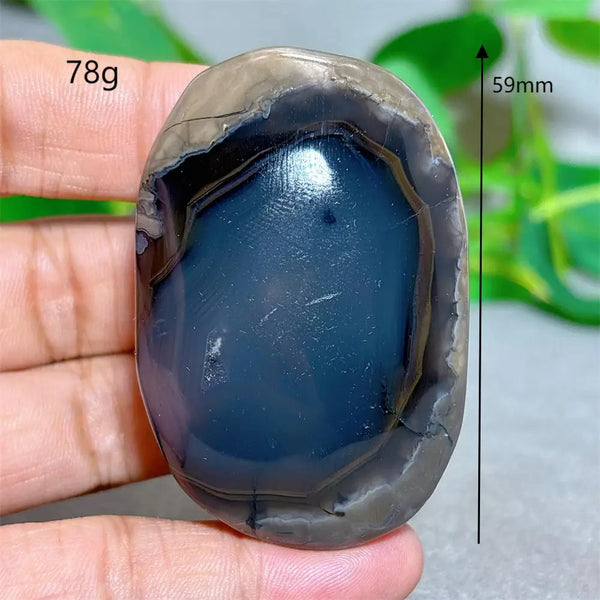 Fire Agate Palm Stone-ToShay.org