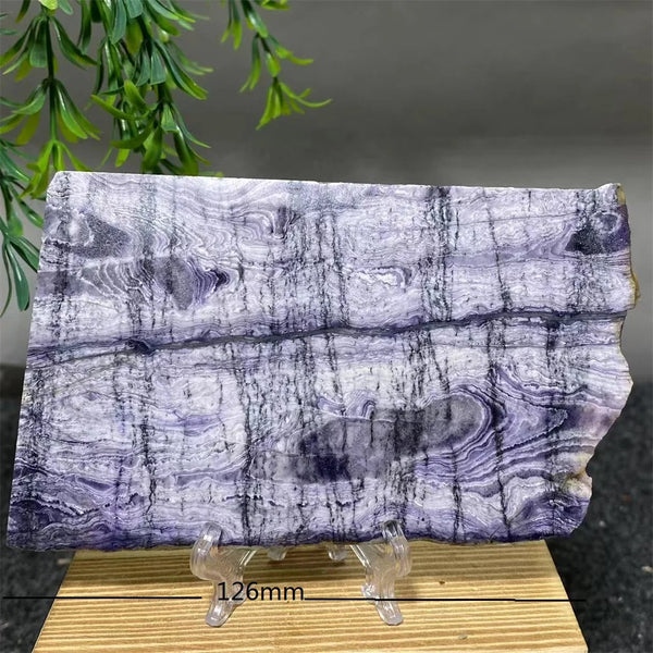 Purple Malachite Slab Slice-ToShay.org
