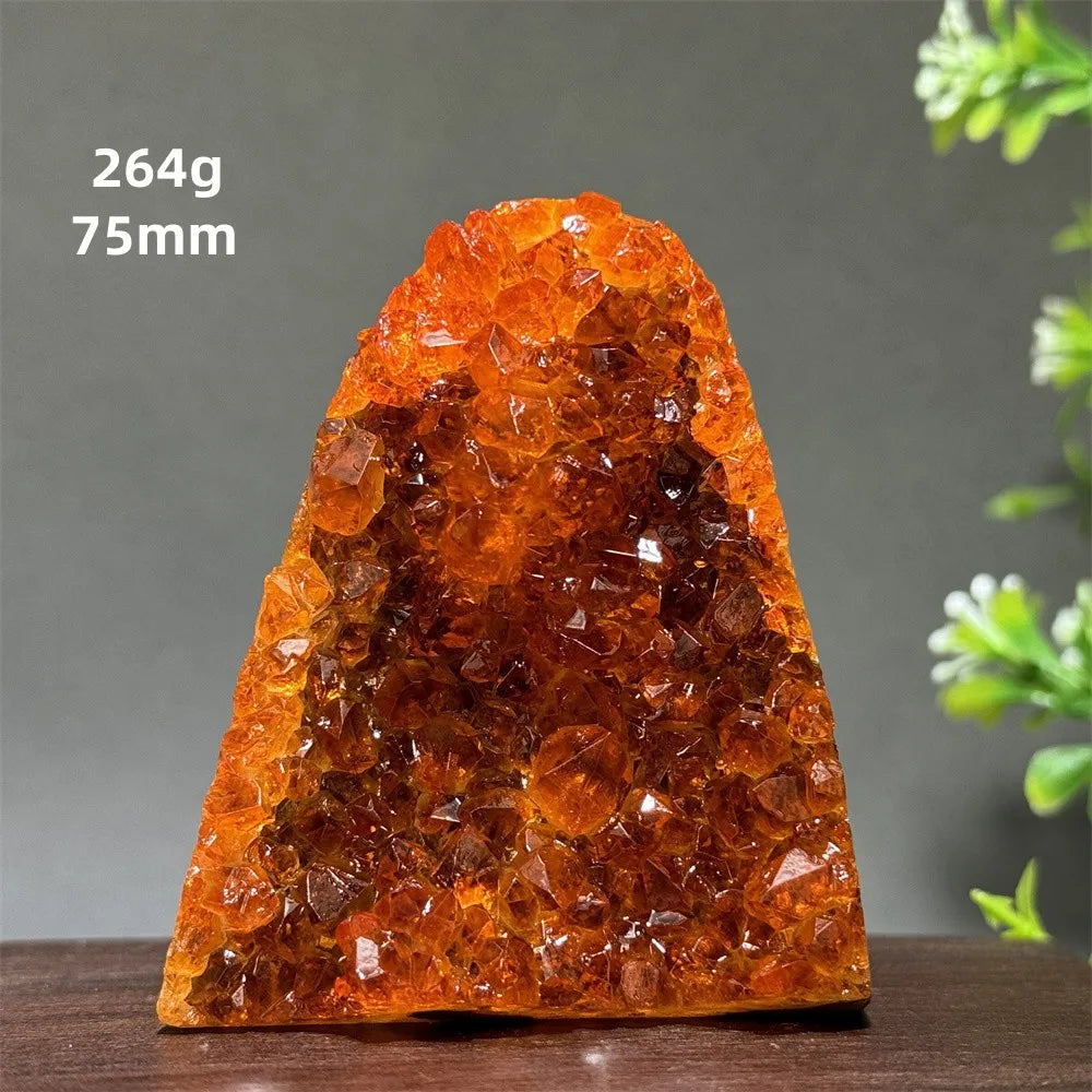 Orange Citrine Mineral Crystal-ToShay.org
