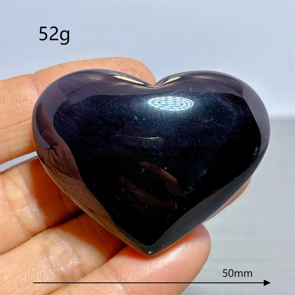 Black Obsidian Heart-ToShay.org