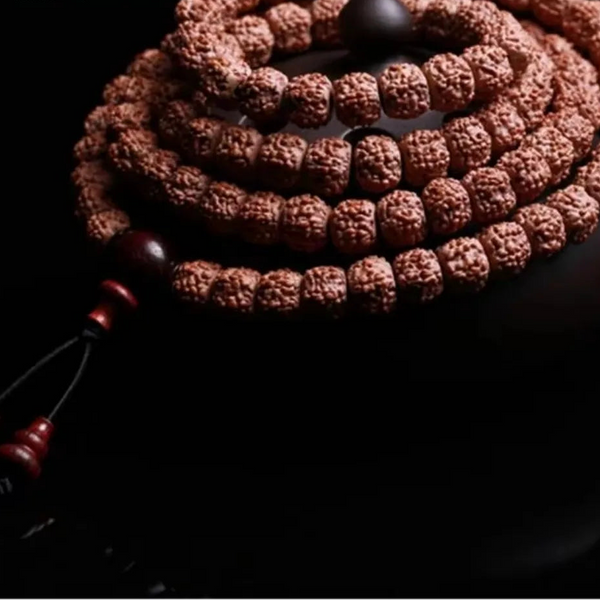 Tibetan Rudraksha Bead Mala-ToShay.org