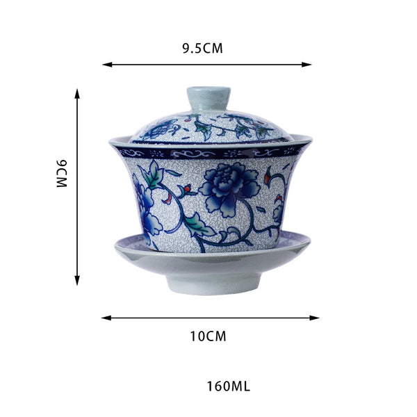 Gaiwan Porcelain Tea Bowl-ToShay.org