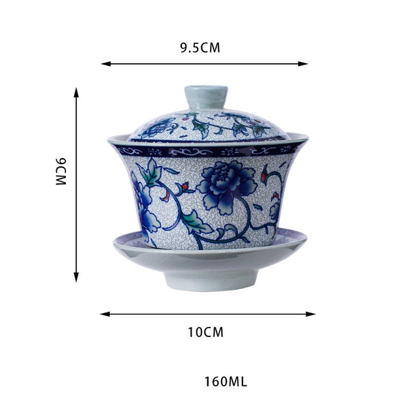 Dehua Gaiwan Porcelain Tea Bowl-ToShay.org