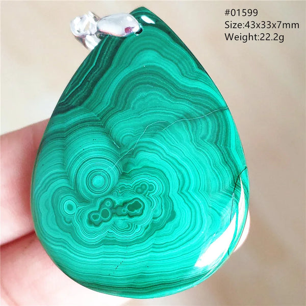 Green Malachite Pendant-ToShay.org