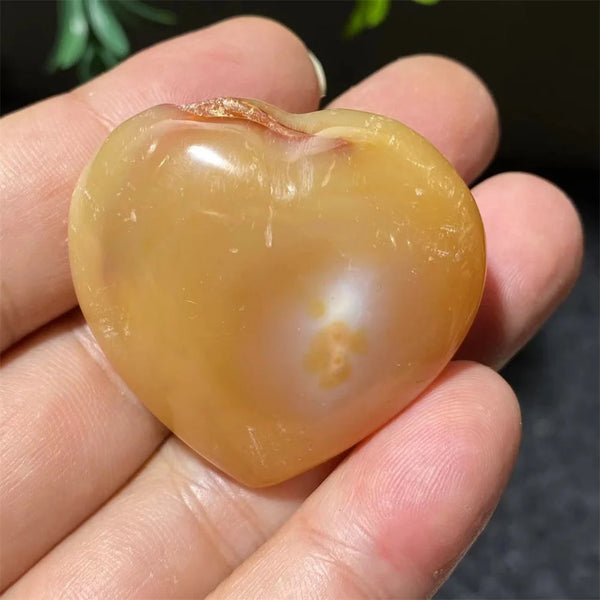 Orange Carnelian Heart-ToShay.org