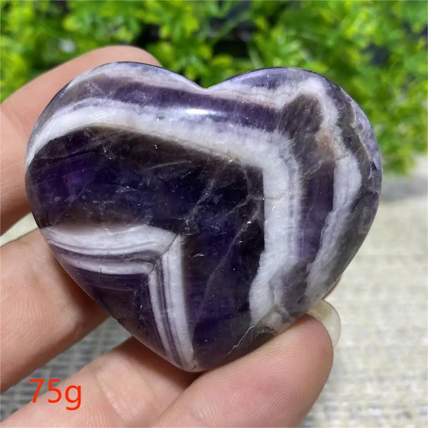 Purple Dream Amethyst Heart-ToShay.org