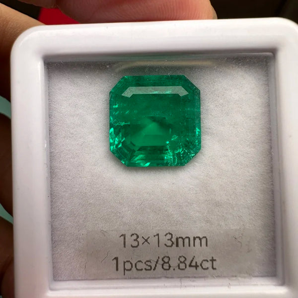 Green Crystal Cut Emerald-ToShay.org