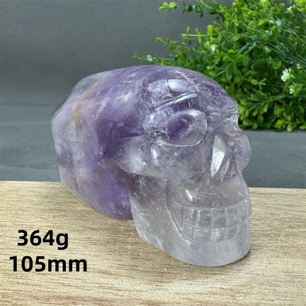 Purple Amethyst Skulls-ToShay.org