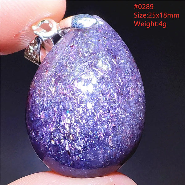 Red Blue Lolite Pendant-ToShay.org