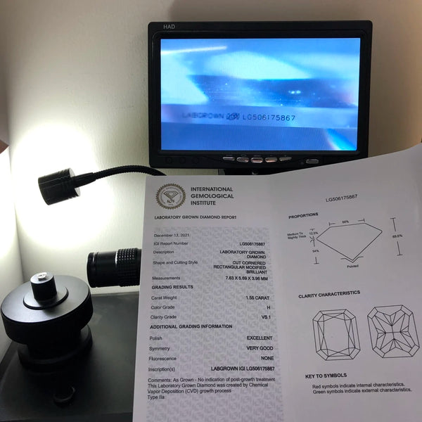 Clear Crushed Ice Diamond-ToShay.org