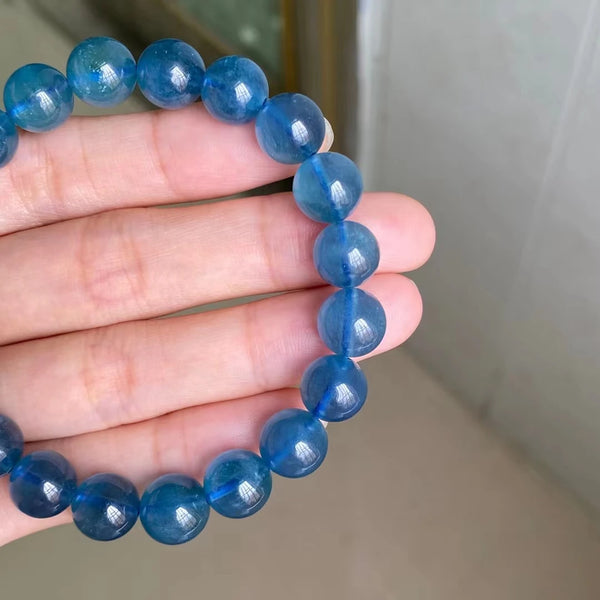 Blue Aquamarine Bracelet-ToShay.org