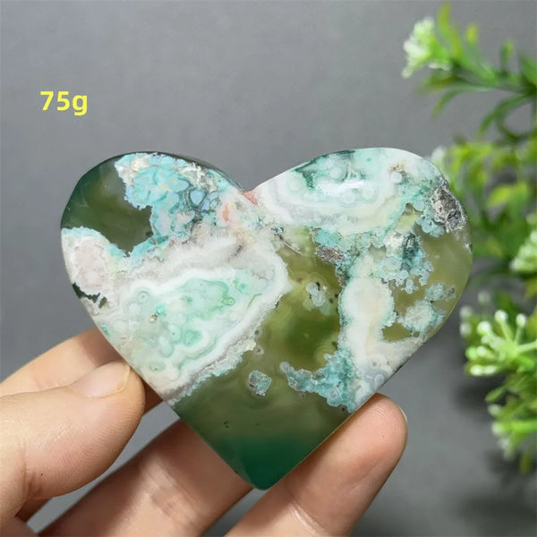 Green Cherry Blossom Agate-ToShay.org