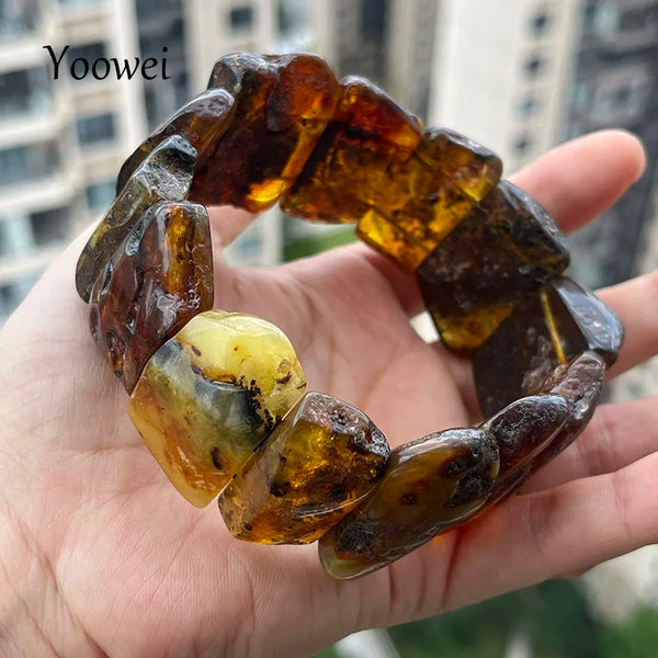 Yellow Amber Bracelet-ToShay.org