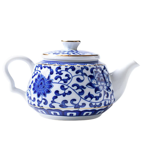 Blue White Porcelain Teapots-ToShay.org