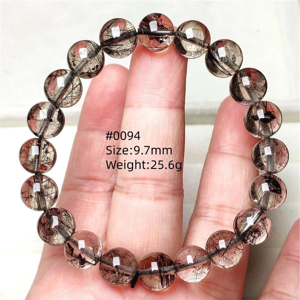 Black Rutilated Quartz Bracelet-ToShay.org