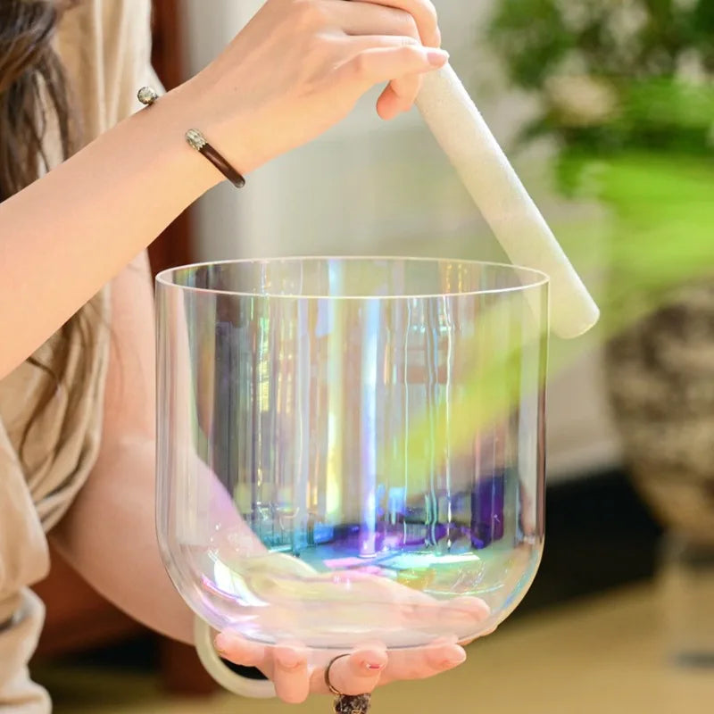 Clear Crystal Singing Bowls-ToShay.org