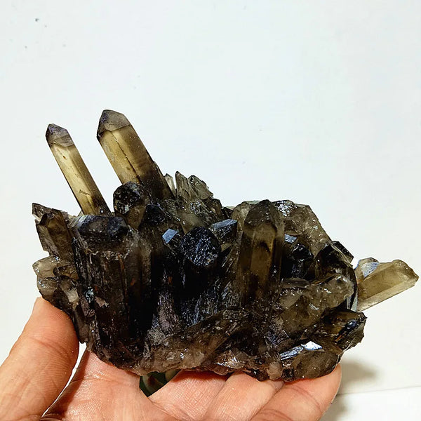 Smoky Quartz Crystal Cluster-ToShay.org