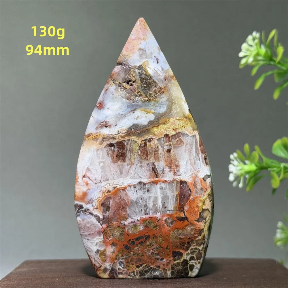Red Agate Torch-ToShay.org