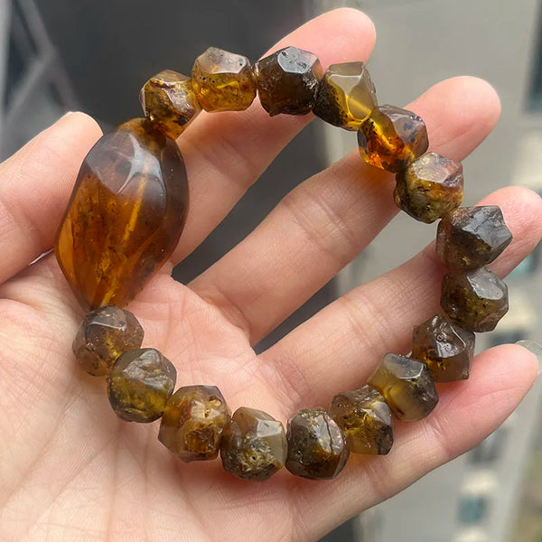 Yellow Amber Bracelet-ToShay.org