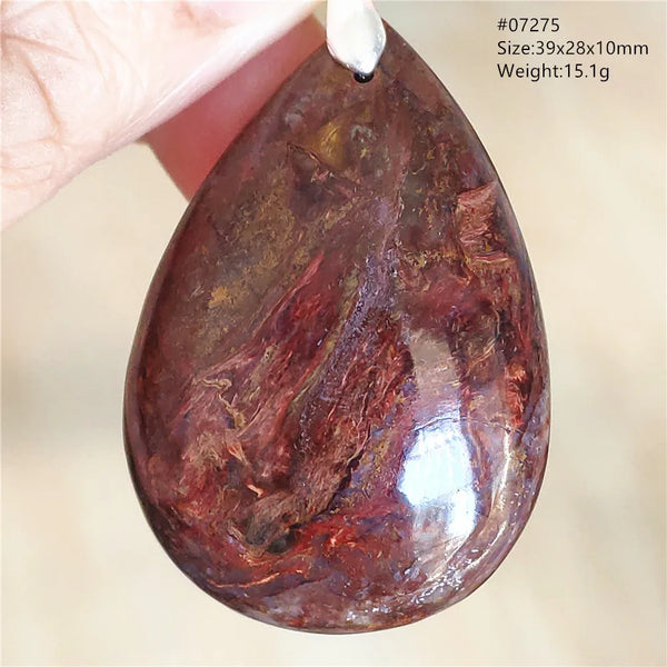 Blue Pietersite Chatoyant Pendant-ToShay.org