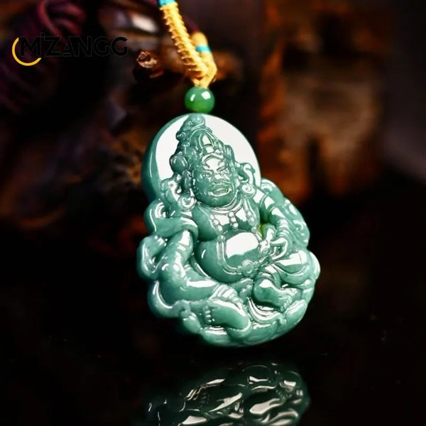 Green Jadeite Wealth God-ToShay.org