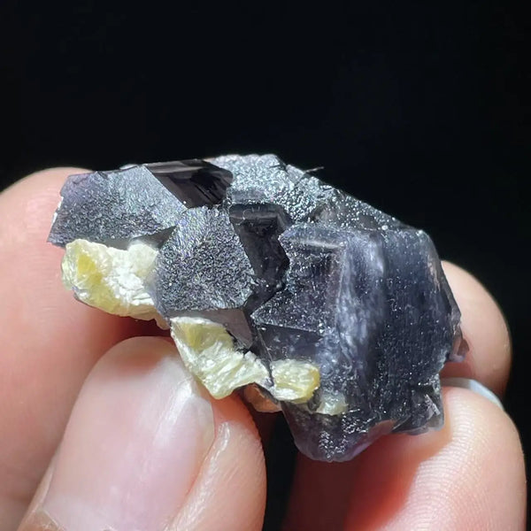 Blue Fluorite Crystal-ToShay.org