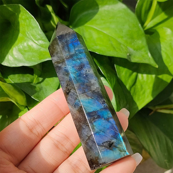 Blue Labradorite Point Tower-ToShay.org