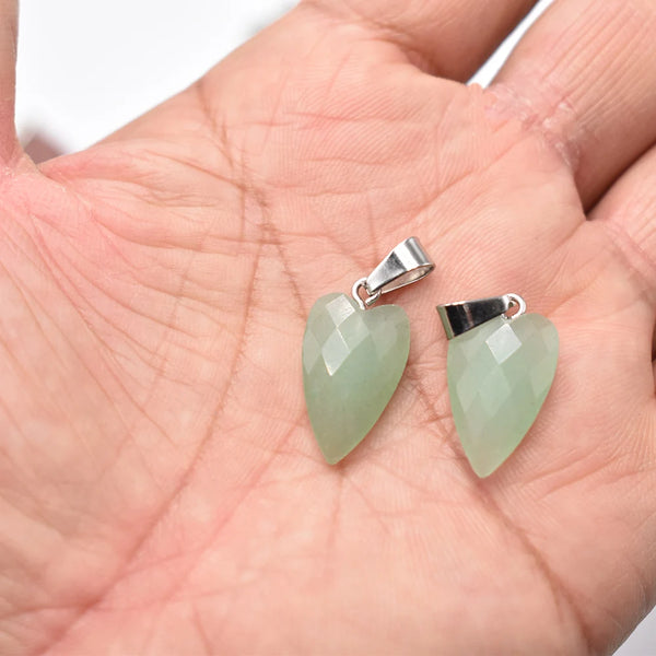 Mixed Crystal Heart Pendants-ToShay.org