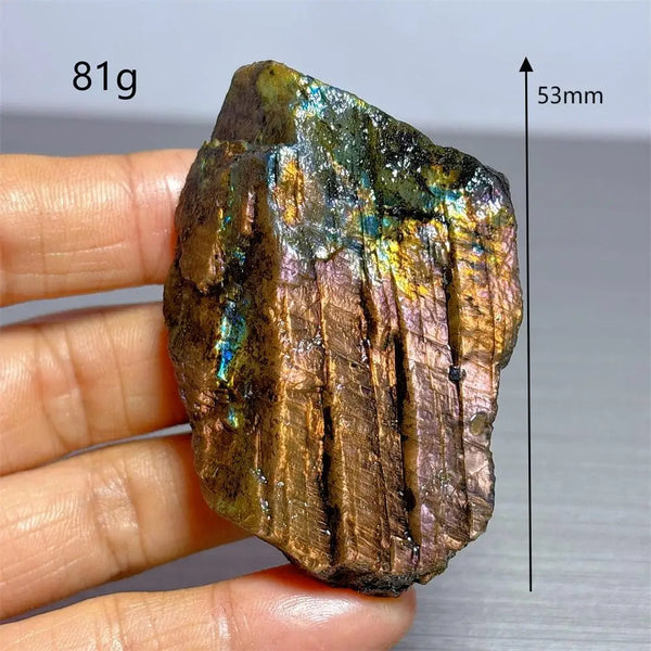 Blue Rainbow Labradorite Crystal-ToShay.org