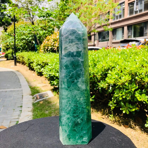 Green Fluorite Tower-ToShay.org