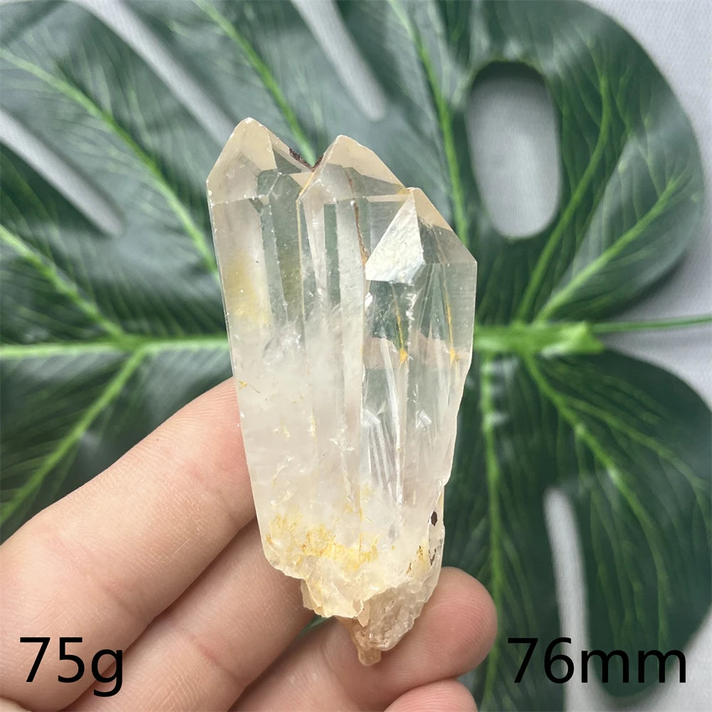 Clear Pineapple Quartz Cluster-ToShay.org