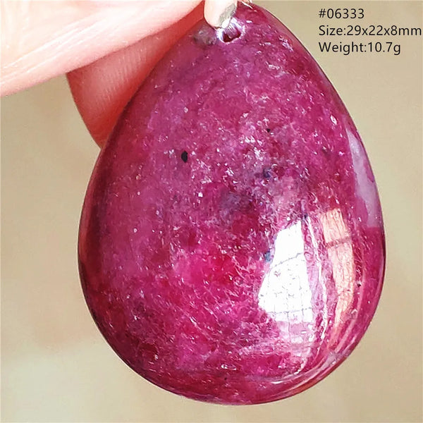 Red Ruby Zoisite Light Pendant-ToShay.org