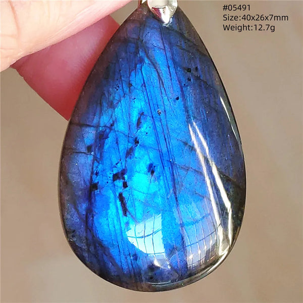 Blue Light Labradorite Pendant-ToShay.org