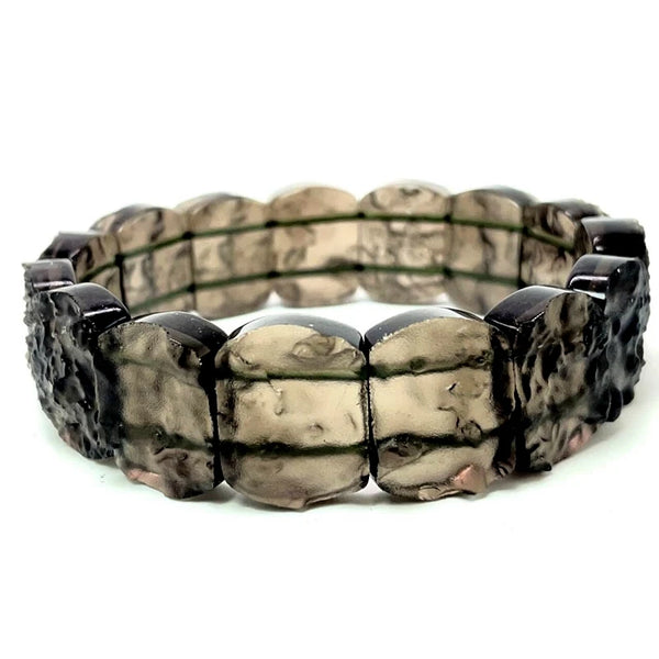 Black Tektite Bracelet-ToShay.org
