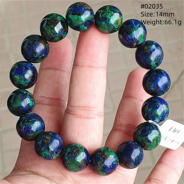 Blue Malachite Azurite Bracelet-ToShay.org