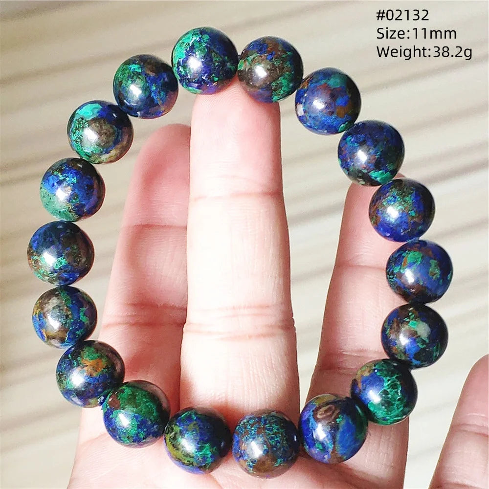 Blue Malachite Azurite Bracelet-ToShay.org
