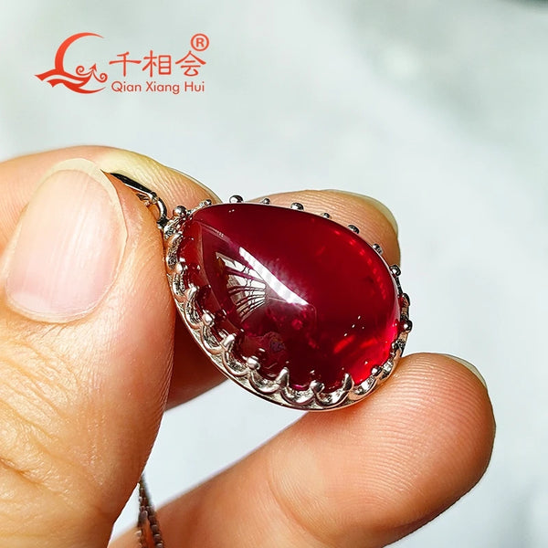 Red Ruby Pendant-ToShay.org