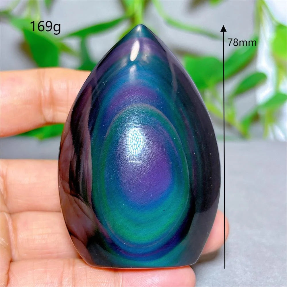 Rainbow Obsidian Torch-ToShay.org