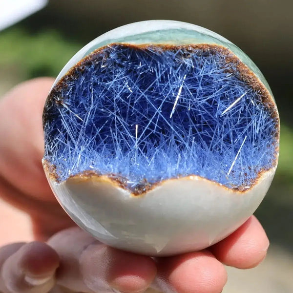 Blue Goethite Ore Ball-ToShay.org