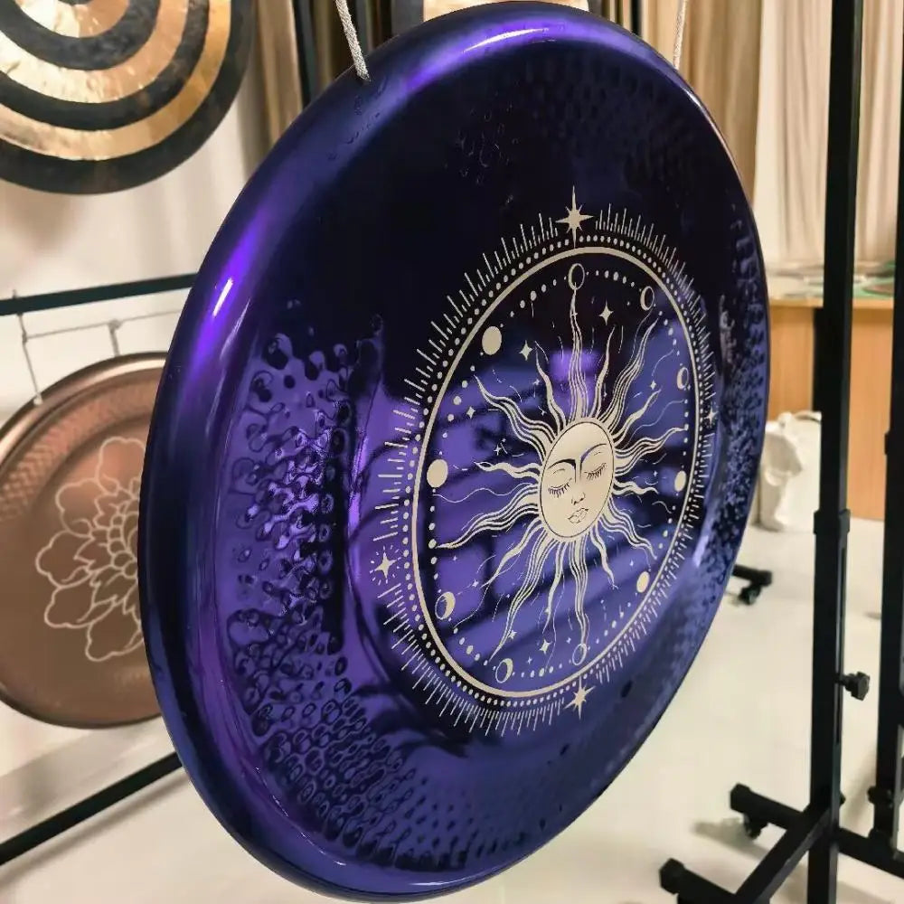 Blue Nickel Sun Gong-ToShay.org
