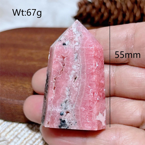 Pink Rhodochrosite Point-ToShay.org
